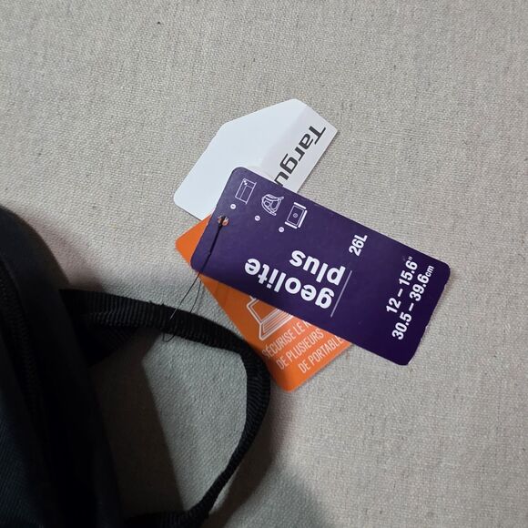 Targus Geolite Plus Slate Grey Back Pack Laptop Back Pack NWT TSB96101GL-70 - Picture 6 of 9